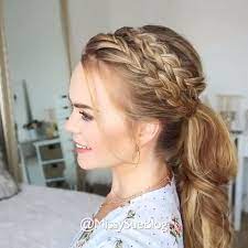 On The Basis Of A Simple Braid You Can Create Both Everyday And Evening Hairstyles With Your Own Hands Hair Braid Videos Braided Hairstyles Long Hair Styles