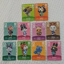 You can easily get them from a number of online stores, for example, amazon. 10 Card Lot Assorted Animal Crossing Amiibo Card Authentic Nintendo Free Ship In 2021 Animal Crossing Animal Crossing Welcome Amiibo Amiibo