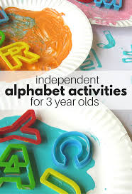 Check out our fun, free and printable activities to teach the little ones important skills and concepts! Independent Alphabet Activities For 3 Year Olds No Time For Flash Cards