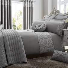 Langham Silver Duvet Set Amp Eyelet Curtain Range Harry Corry Limited Bed Linens Luxury Duvet Cover Sets Duvet Sets