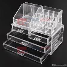 For informational purposes, the product details and customer reviews are provided. Makeup Organizer Acrylic Cosmetics Box For Jewelry Storage With Drawers True Mart Pk