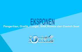Perhatikan fungsi berikut, manakah yang merupakan fungsi eksponen dan yang bukan merupakan fungsi eksponesial serta. Eksponen Pengertian Grafik Fungsi Sifat Rumus Dan Contoh Soal