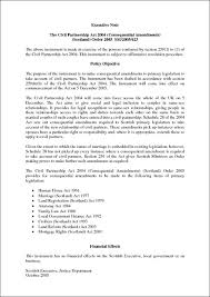 An act relating to partnership. The Civil Partnership Act 2004 Consequential Amendments Scotland Order 2005 Executive Note