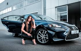 Wallpaper Machine Auto Girl Pose Lexus Julia Sergeeva Igor Deakin Images For Desktop Section Devushki Download