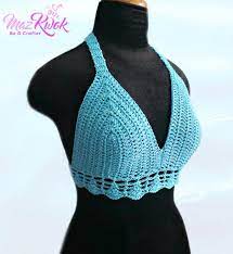 You can find the free knitting pattern for this bra top and all of. 20 Free Crochet Halter Top Patterns Oombawka Design Crochet