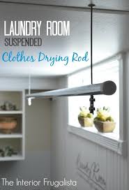Available only at the container store, you'll love how the six baskets can. Diy Wall Mounted Clothes Drying Rack Laundry Room Remodel Basement Laundry Room Laundry Room