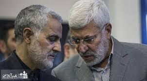 Image result for حاج قاسم و ابومهدی در قتلگاه سرداران شهید