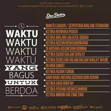 Waktu Baik Untuk Berdoa Doa Motivasi Quran