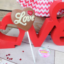 Sucette Coeur En Chocolat Love Saint Valentin Coeurs En Chocolat Sucette Sucette Chocolat