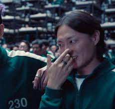 Playing squid game with my son Michael to pay off my wine debt and his  world of war craft debt, and maybe pay his little brother his liver  transplant😊