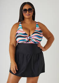 Raisins Curve Swim Skirt – Ashley Stewart