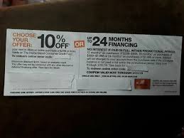 10 Off Or 24 Month Financing Home Depot Credit Only Instore Online Exp 3 31 Finance Online 10 Things