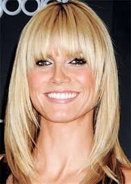 So, you can say, bangs are just a female thing regardless of the hair length and they look exceptionally outstanding to all females. Feathered Long Bob Long Bob Haircuts Hollywood Hair Medium Hair Styles Medium Length Hair Styles