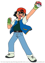 Easy step is broken down into simple geometric shapes, letters, and numbers. Learn How To Draw Ash Ketchum From Pokemon Pokemon Step By Step Drawing Tutorials