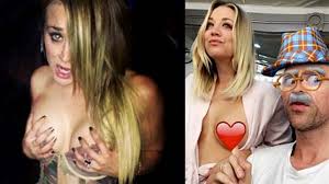 Kaley Cuoco EXPOSES SHOW - video Dailymotion