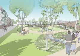 An Ambitious Project To Provide Quality Care Accomodation The Building Of A Care Village On The Old Bournville Colleg Urban Design Graphics City Sketch Village