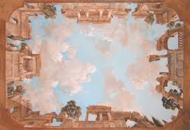 Atelier Murals Roman Morning Ceiling Art Ceiling Murals Mural Art