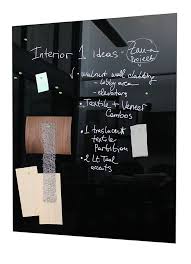Magnetic Black Glass Marker Board By Bendheim Marker Board Glass Dry Erase Board Glass Marker