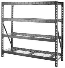 Gladiator 77 Wide Heavy Duty Rack With Four 24 Deep Shelves Gladiator Freestanding Shelving Units Garage Shelving Units Deep Shelves