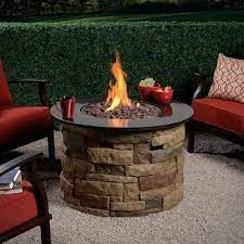 Table of contents what is a portable propane fire pit? Bond Bond Signature 36 6 In W 50000 Btu Brown Composite Propane Gas Fire Table Lowes Com Gas Firepit Fire Table Gas Fire Table