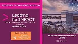 Leading for IMPACT: Women in Leadership Gala and Awards