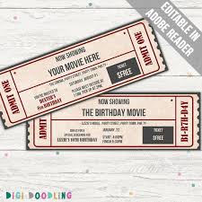 Movietickets.com is an online movie ticketing website founded by amc theatres and hollywood.com in 2000; Movie Ticket Template Movie Invitation Event Ticket Etsy