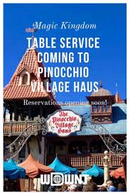 In One Of The Stranger Occurrences In Dining Of The Last Few Years The Pinocchio Village Hau Dining At Disney World Disney World Vacation Adventures By Disney