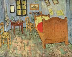 Here the pale purple of the tiles, the yellow of the furniture and the light violet of the walls are intended to evoke the rest or sleep that he experienced in his. Schlafzimmer In Arles V Vincent Van Gogh Beschreibung Analyse