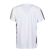 Get info of suppliers, manufacturers, exporters, traders of round neck t shirt for buying in india. Champion Roundneck T Shirt With Side Bands Man White Blue Red Mascheroni Sportswear