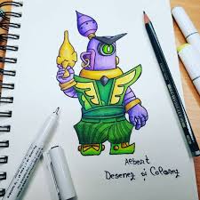 În acest fel, prin imprimarea sau descărcarea plansei de colorat brawler brawl stars, copilul dvs. Desenez Colorez Posts Facebook