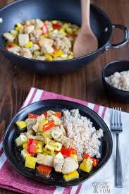 Once the heat is on, things move quickly. Chicken Stir Fry Without Soy Sauce Low Carb Yum