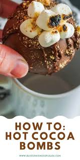 How To Make Hot Chocolate Bombs Recipe In 2020 Chocolate Bomb Smores Hot Chocolate Diy Hot Chocolate