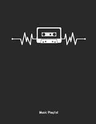 You can also upload and share your favorite. Music Playlist Cassette Tape Heartbeat Music Playlist Notebook Notepad Journal Cassette Tape Design For Women Men And Kids Great Gift Idea For All Mixtape 80s And 90s Music Lover