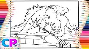 A great gift for kids, boys & girls with 50+ beautiful coloring pages Godzilla Vs Kong Coloring Pages Monsters Coloring Elektronomia Energy Ncs Release Youtube