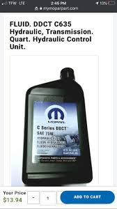 Fluid change instructions