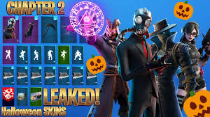 We've seen more than a few drop in the item shop already, including the terrifying big mouth with the fearsome freaks set, as well as the zombified soccer players in the dead ball set. New All Leaked Halloween Skins Emotes Fortnite Chapter 2 Youtube