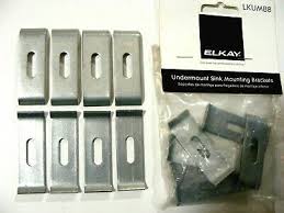 elkay 8 pack undermount brackets drop