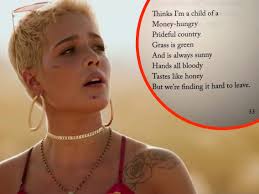 Conjuring this rush demands a churn of new devices: 12 Poems In Halsey S I Would Leave Me If I Could That Became Songs