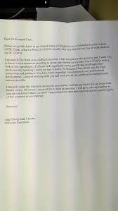 Use this letter of resignation sample to formally inform your employer that you are submitting your resignation. This Guy S Resignation Letter Got Rewritten By His Manager Who Praised The Company And Himself Coconuts Singapore