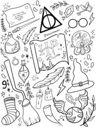 From the trio protagonists, harry potter, hermione granger, and ron weasly, to the half blood giant, hagrid. Harry Potter Coloring Sheet By Artwithmissko Teachers Pay Teachers