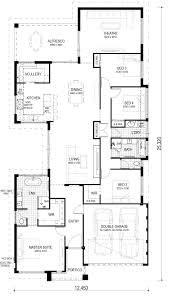 Single Storey Display Homes Perth The Dune Perceptions Single Storey House Plans Home Design Floor Plans Narrow Lot House Plans