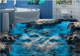 Stencil in one even coat. Vinyl Flooring Photo Wallpaper Custom 3d Flooring Blue Ocean Waves 3d Stereoscopic Wallpaper European Mural Floor 3d Flooring Mural Floorwallpaper Custom Aliexpress
