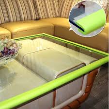 2pcs Lot U Style 2m Glass Table Edge Guards Protectors Rubber Edge Protection Baby Safety Products In Edge Corner Gua Edge Guard Edge Protectors Glass Table