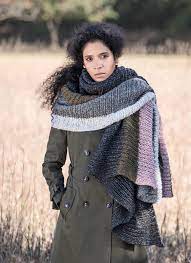 Let's face it, you can never have many scarves to choose from, and they also make lovely gifts everyone appreciates. Tamarack Blanket Scarf Blue Sky Fibers