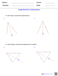 Geometry Worksheets Constructions Worksheets Geometry Worksheets Geometry Math Interactive Notebook