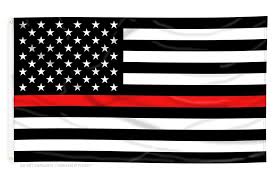 Thin Red Line American Flag With Grommets Thin Red Line Flag Back The Blue Flag Flag