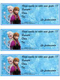 Pin Su Inviti Frozen