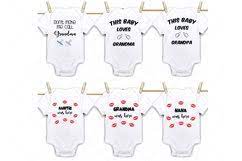 Download Baby Onesie Svg Grandpa Svg Newborn Onesie Grandma Svg 259910 Svgs Design Bundles