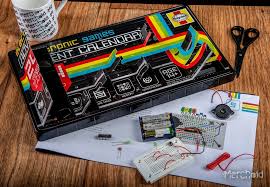 Haynes Retro Electronic Games Advent Calendar Merchoid Electronics Games Retro Light Games