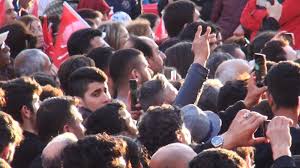 Başsağlığı dilemedi hdp merkezine saldırının faili: Chp Mitinginde Bozkurt Isareti Yenibirlik Gazetesi